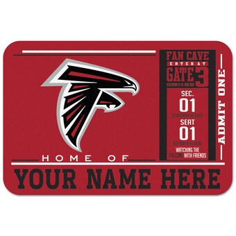 Atlanta Falcons WinCraft 20'' x 30'' Personalized Floor Mat