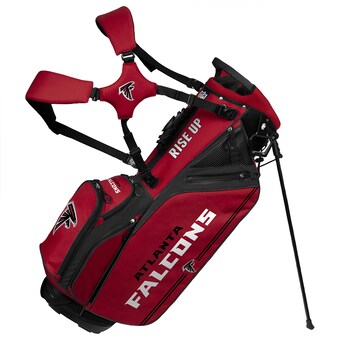 Atlanta Falcons WinCraft Caddie Carry Hybrid Golf Bag