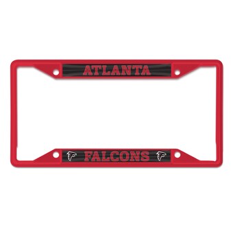 Atlanta Falcons WinCraft Chrome Color License Plate Frame