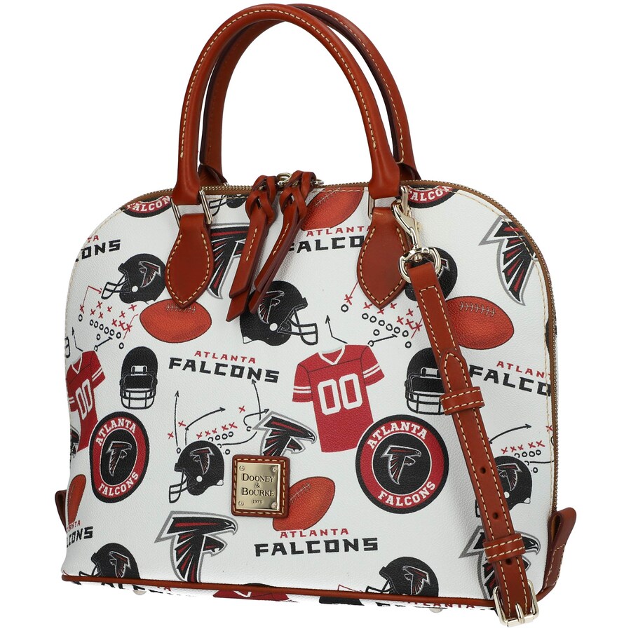 Women's Dooney & Bourke Atlanta Falcons Gameday Zip Zip Satchel