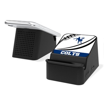 Baltimore Colts 5-Watt Passtime Design Wireless Charging Station and Bluetooth Speaker