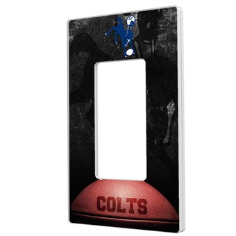 Baltimore Colts Legendary Design Single Rocker Lightswitch Plate