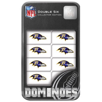 Baltimore Ravens NFL Dominoes Set