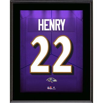 Derrick Henry Baltimore Ravens Fanatics Authentic 10.5" x 13" Jersey Number Sublimated Player Plaque