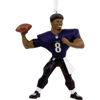 Baltimore Ravens Lamar Jackson Hallmark Player Ornament