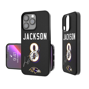 Baltimore Ravens Lamar Jackson Keyscaper iPhone Bump Case
