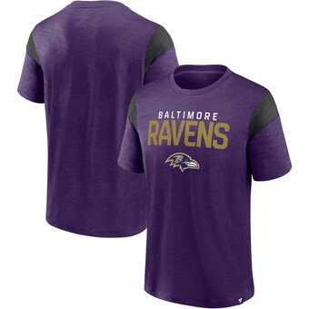 Men's Baltimore Ravens Fanatics Purple Home Stretch Team T-Shirt