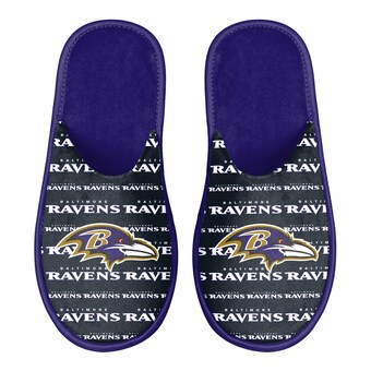 Men's Baltimore Ravens FOCO Scuff Logo Slide Slippers