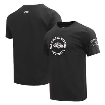 Men's Baltimore Ravens Pro Standard Black Hybrid T-Shirt