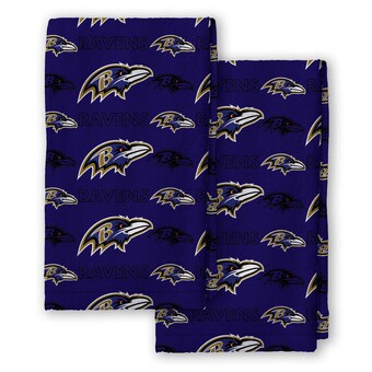 Baltimore Ravens Pegasus 2-Pack Repeat Logo Dish Towel Set