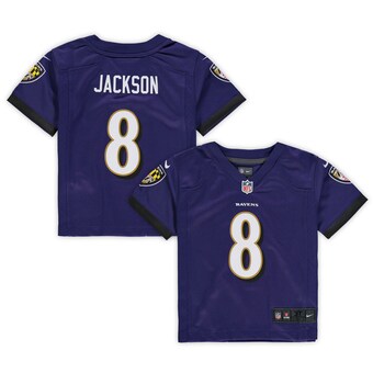 Toddler Baltimore Ravens Lamar Jackson Nike Purple Game Jersey