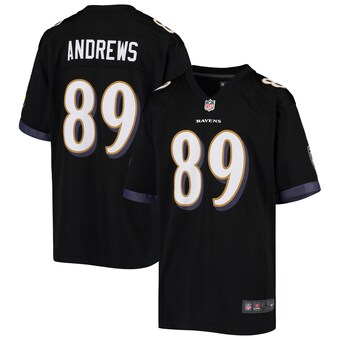 Youth Baltimore Ravens Mark Andrews Nike Black Game Jersey