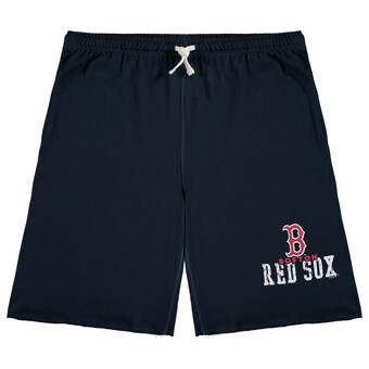 Men's Boston Red Sox Navy Big & Tall French Terry Shorts