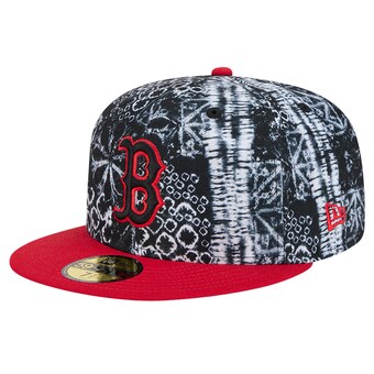 Men's Boston Red Sox New Era Black Sands 59FIFTY Fitted Hat