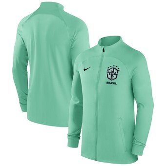 Brazil National Team Nike Strike Raglan Full-Zip Performance Track Jacket - Green