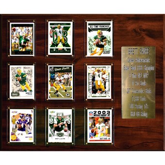 Brett Favre 15'' x 18'' Plaque