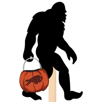 Buffalo Bills 12" Bigfoot Halloween Yard Stake