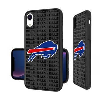 Buffalo Bills iPhone Text Backdrop Design Bump Case