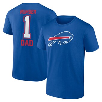 Men's Buffalo Bills Royal Fanatics Father's Day #1 Dad T-Shirt