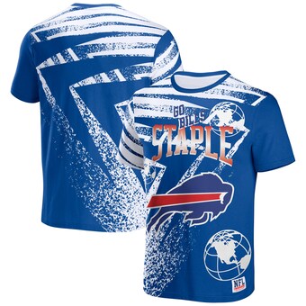 Men's Buffalo Bills NFL x Staple Royal All Over Print T-Shirt