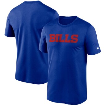 Men's Buffalo Bills Nike Royal Wordmark Legend Performance T-Shirt