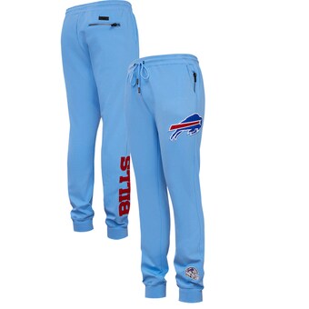 Men's Buffalo Bills  Pro Standard Blue Classic Chenille Double Knit Jogger Pants