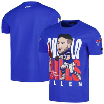 Men's Buffalo Bills Josh Allen Pro Standard Royal Avatar Remix Player Graphic T-Shirt