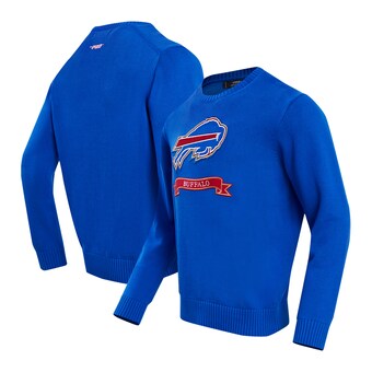 Men's Buffalo Bills Pro Standard Royal Prep Knit Sweater