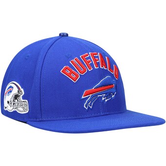 Men's Buffalo Bills Pro Standard Royal Stacked Snapback Hat