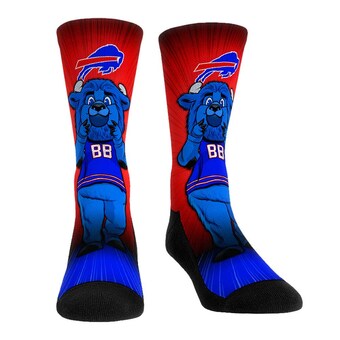 Buffalo Bills Rock Em Socks Mascot Pump Up Crew Socks