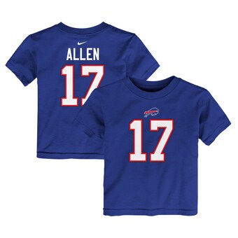 Toddler Buffalo Bills Josh Allen Nike Royal Player Name & Number T-Shirt