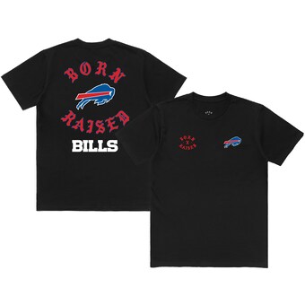 Unisex Buffalo Bills  Born x Raised Black T-Shirt