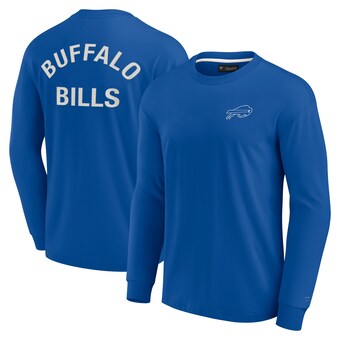 Unisex Buffalo Bills Fanatics Royal Elements Super Soft Long Sleeve T-Shirt