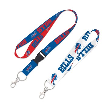 Buffalo Bills WinCraft 2-Pack Lanyard with Detachable Buckle & Key Strap Set