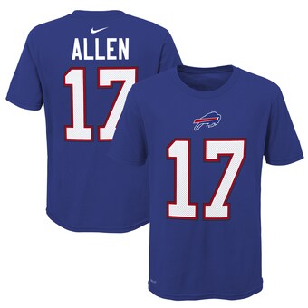 Youth Buffalo Bills Josh Allen Nike Royal Player Pride Name & Number T-Shirt