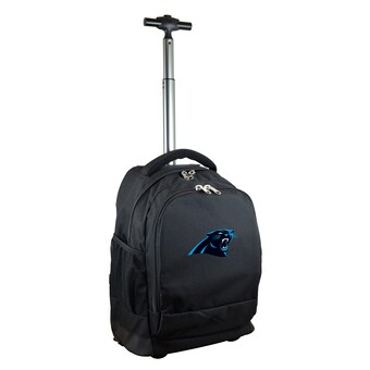 Carolina Panthers Black 19'' Premium Wheeled Backpack