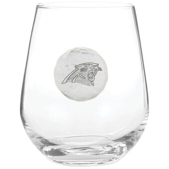 Carolina Panthers 15oz. Stemless Wine Glass