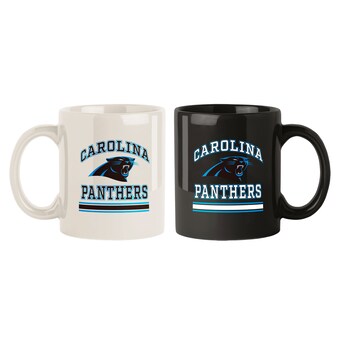 Carolina Panthers 2-Pack 15oz. Color Mug Set