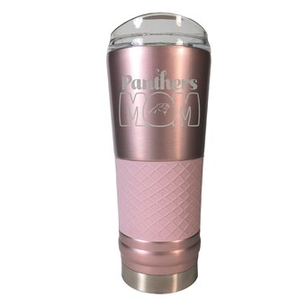 Carolina Panthers 24oz. Mom Rose Gold Draft Tumbler