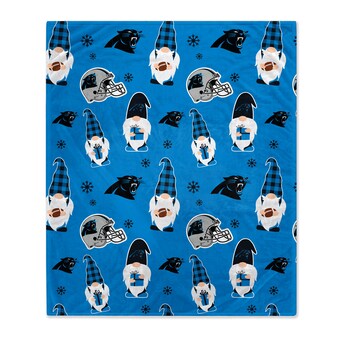 Carolina Panthers 60" x 70" Gnome Helmet Blanket