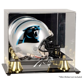 Carolina Panthers Fanatics Authentic Golden Classic Mini Helmet Display Case