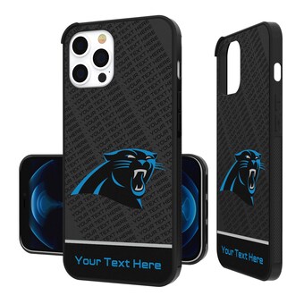 Carolina Panthers Personalized Endzone Plus Design iPhone Bump Phone Case