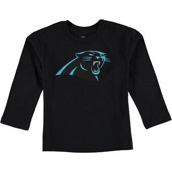 Carolina Panthers Preschool Team Logo Long Sleeve T-Shirt - Black