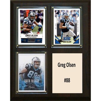 Carolina Panthers Greg Olsen 8'' x 10'' Plaque