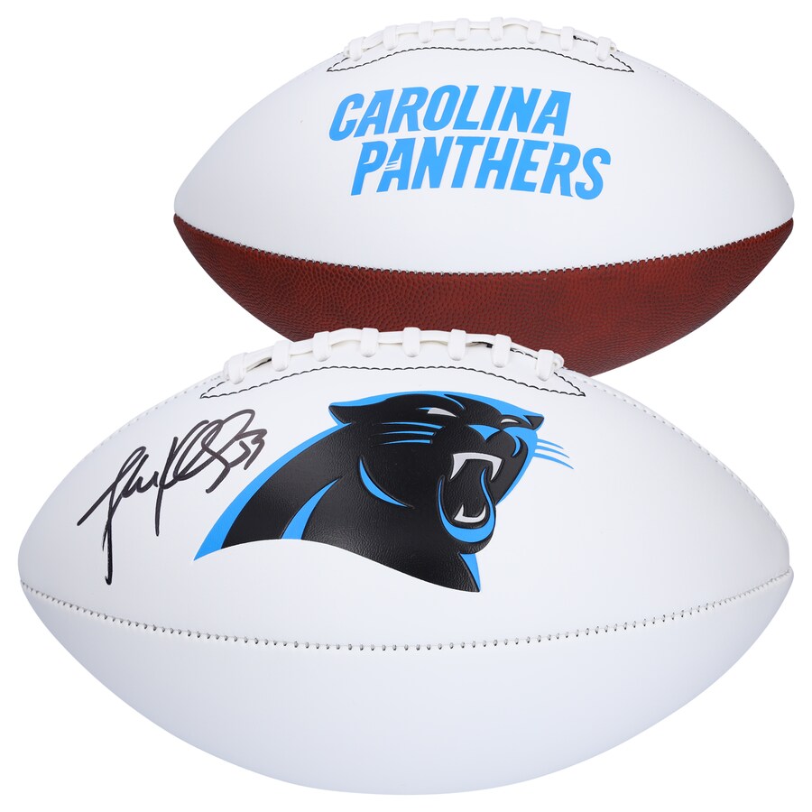 Luke Kuechly Carolina Panthers Autographed Fanatics Authentic Franklin White Panel Football