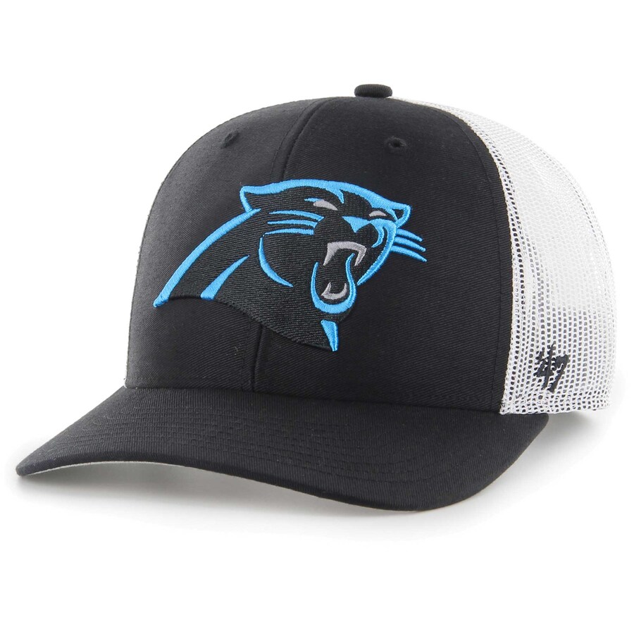 Men's Carolina Panthers '47 Black Adjustable Trucker Hat