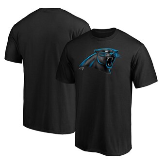 Men's Carolina Panthers Black Midnight Mascot Premium T-Shirt