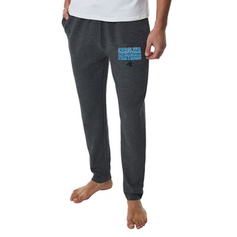 Men's Carolina Panthers  Concepts Sport Charcoal Resonance Tapered Lounge Pants
