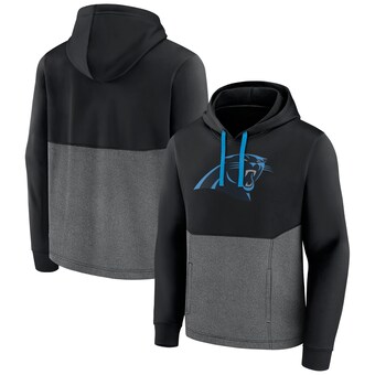 Men's Carolina Panthers Fanatics Black Winter Camp Pullover Hoodie