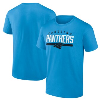 Men's Carolina Panthers Fanatics Blue Big & Tall Arc and Pill T-Shirt